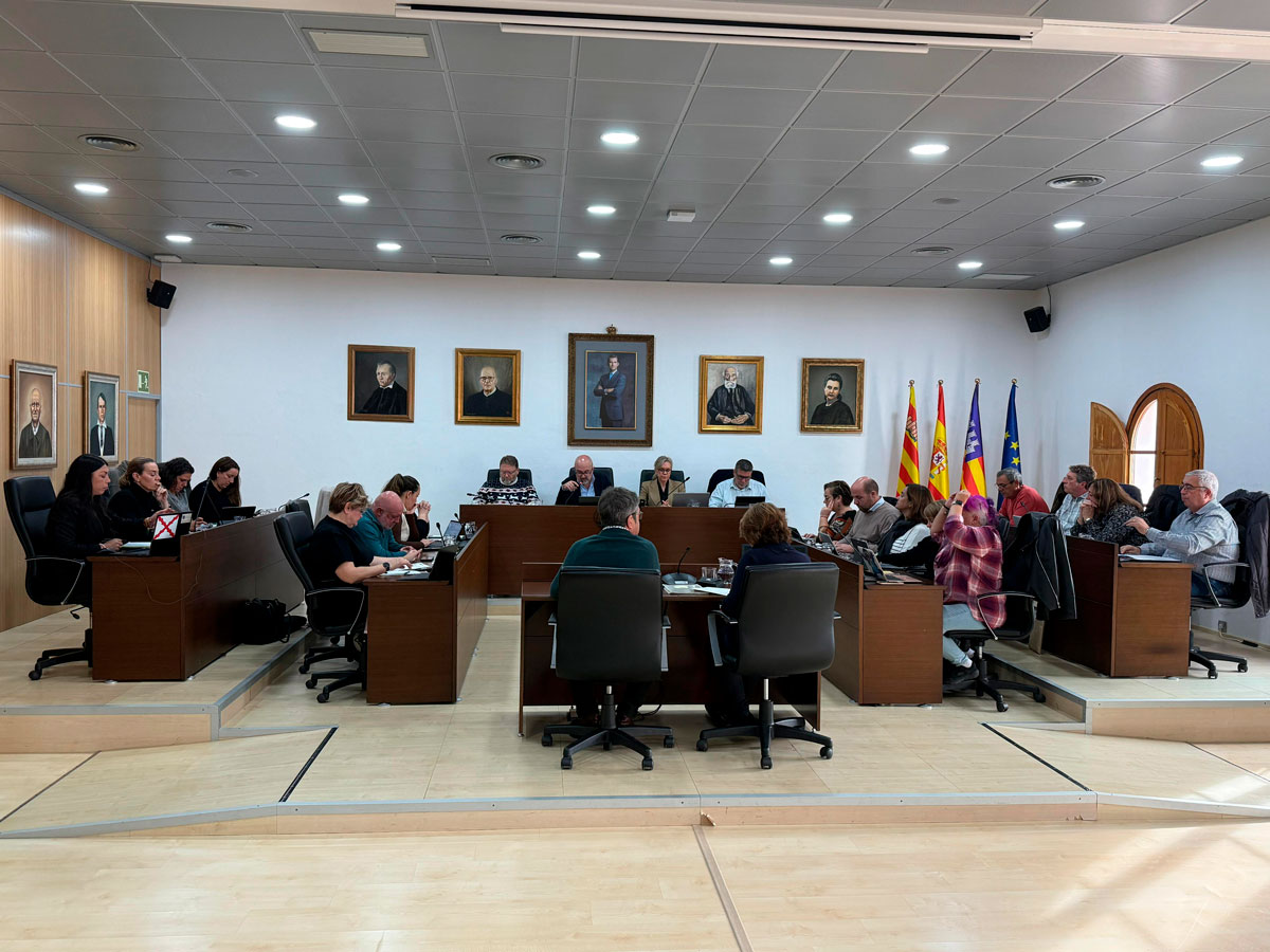 El Pleno Del Ayuntamiento De Sant Josep De Sa Talaia Aprueba